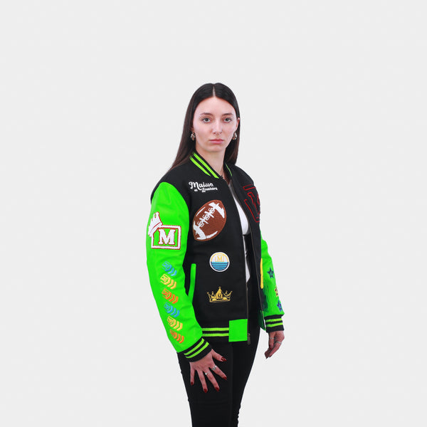 MDB Brand Women's Letterman Jacket