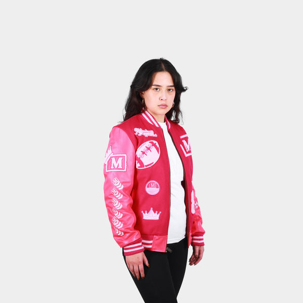 MDB Brand Women's Letterman Jacket