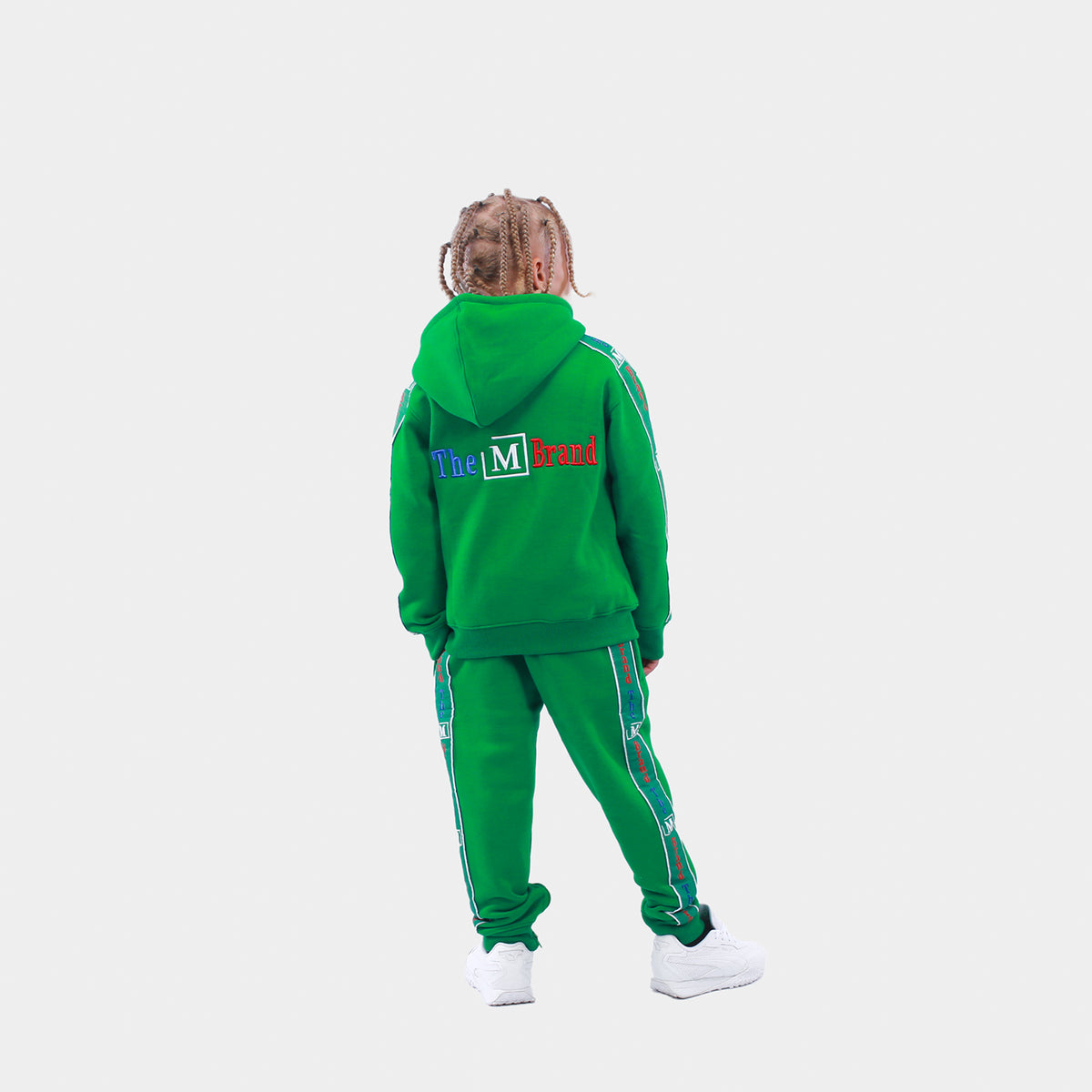 MDB Brand Kids Swirl Hooded Sweatsuit