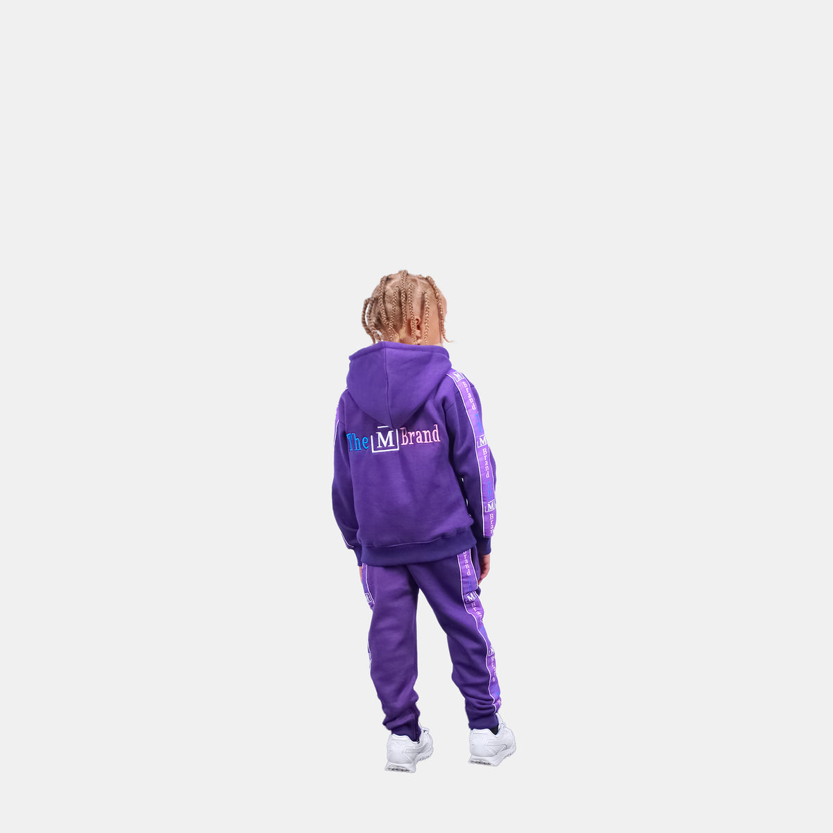 MDB Brand Kids Swirl Hooded Sweatsuit