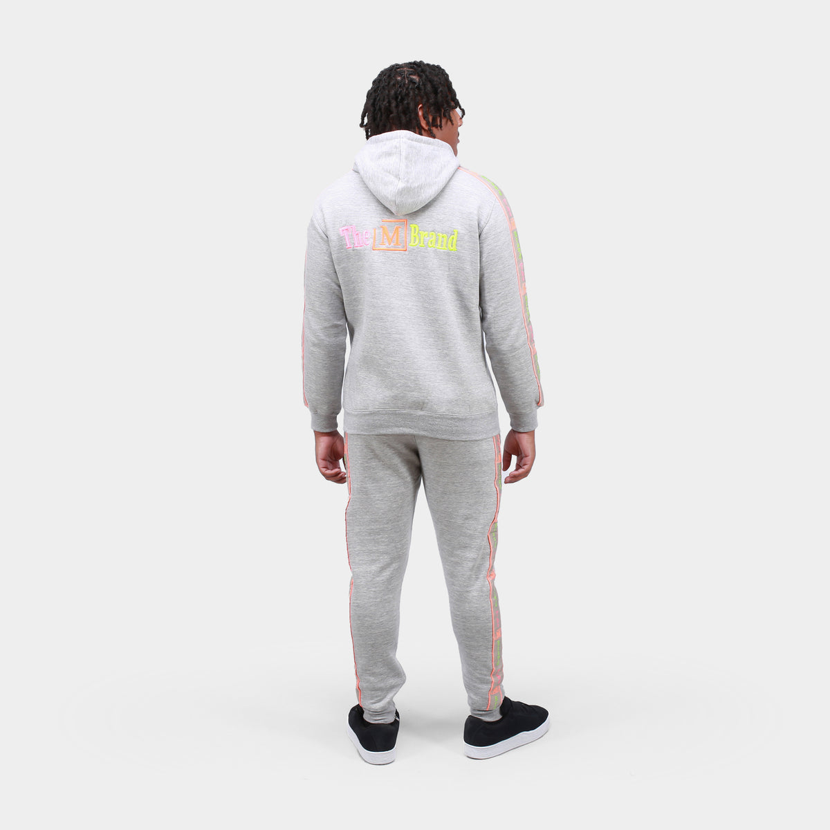 MDB Brand Men's Swirl Hooded Sweatsuit