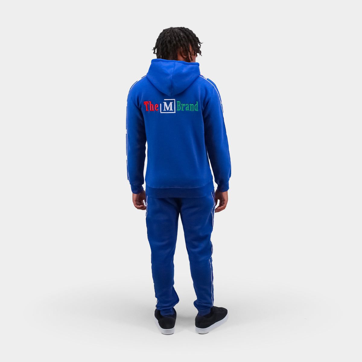 MDB Brand Men's Swirl Hooded Sweatsuit