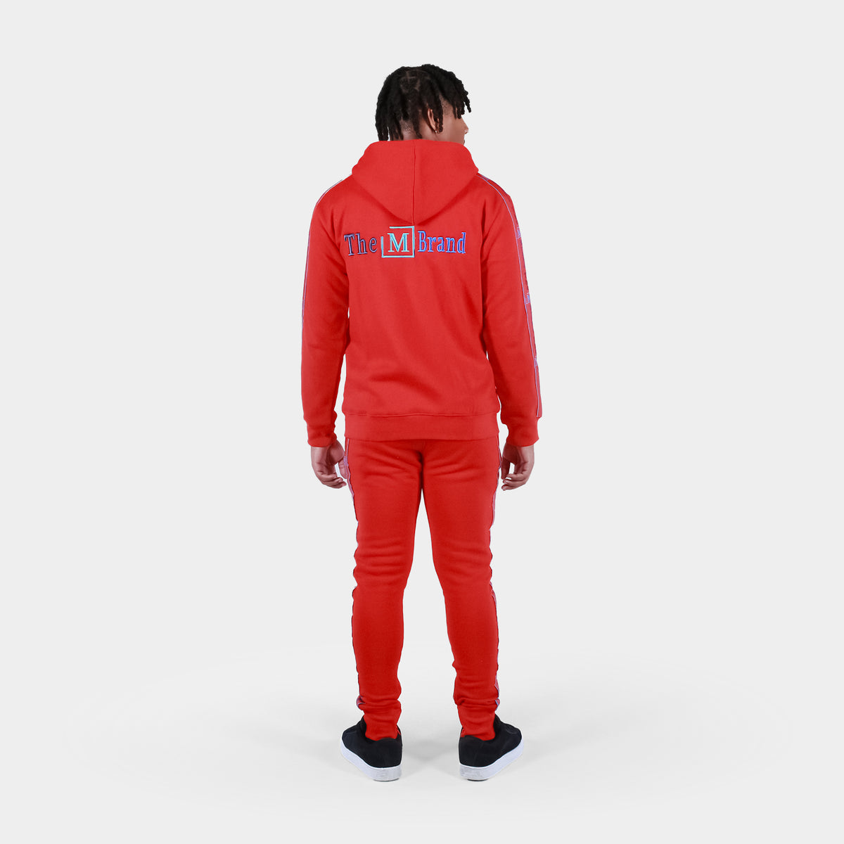 MDB Brand Men's Swirl Hooded Sweatsuit