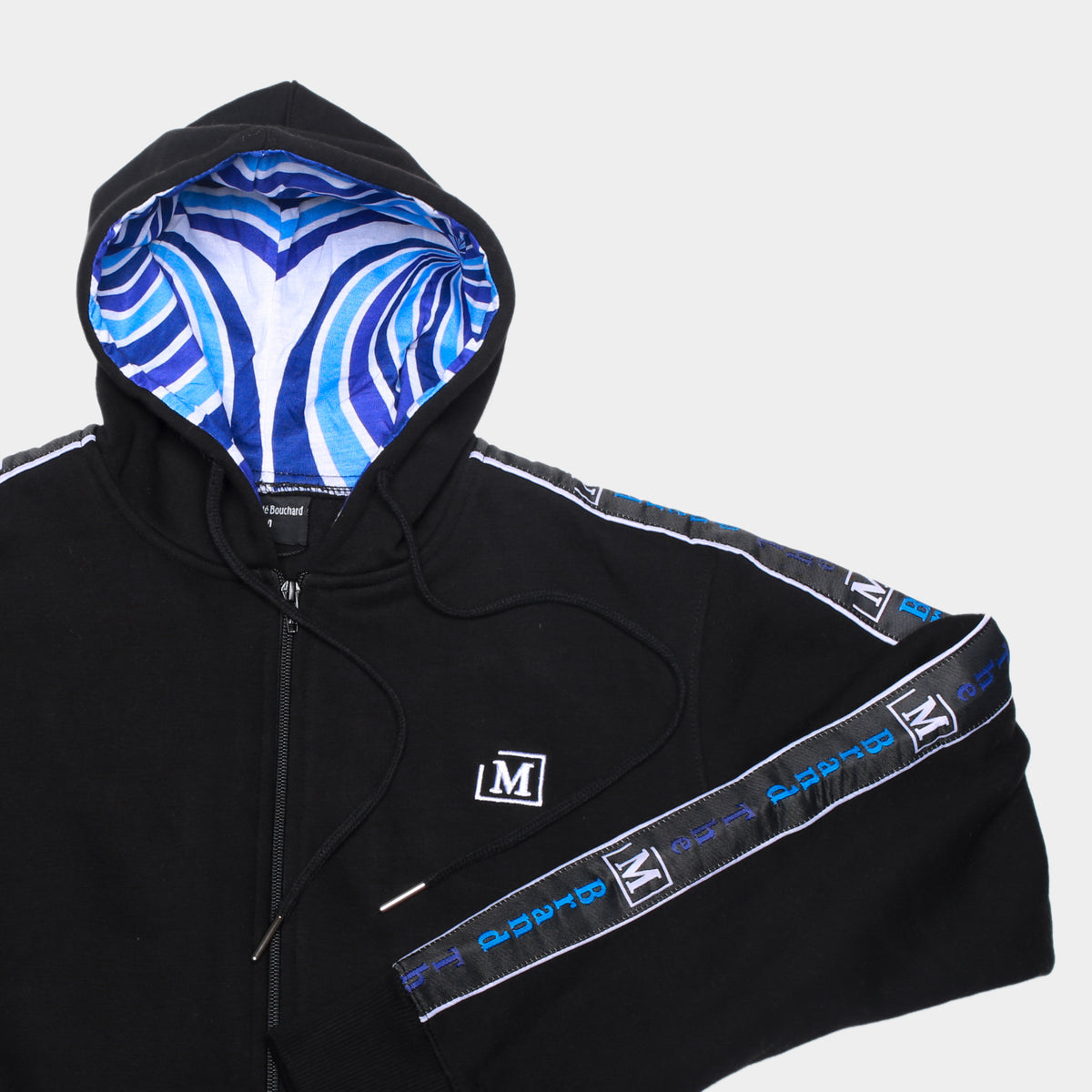 MDB Brand Men's Swirl Hooded Sweatsuit