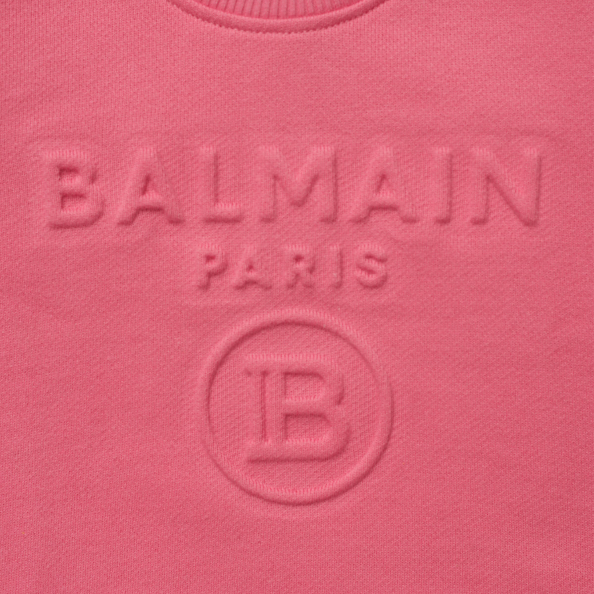 Balmain Kids Toddler's Embossed Logo Sweatshirt