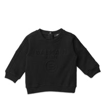 Balmain Kids Toddler's Embossed Logo Sweatshirt