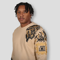 MDB Couture Men's Sauvage Crewneck Sweatshirt