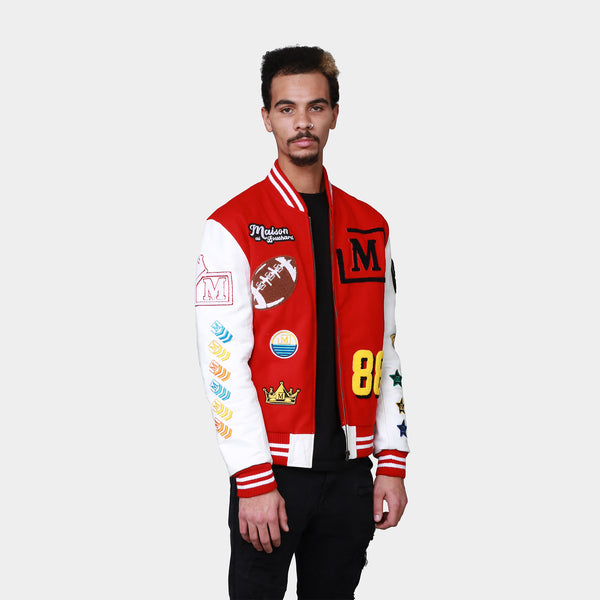 MDB Brand Men's Letterman Jacket