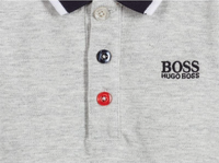 Hugo Boss Kids Toddler's Tape Logo Long Sleeve Polo Shirt