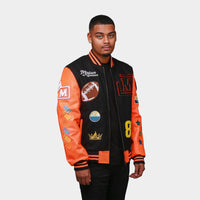 MDB Brand Men's Letterman Jacket