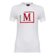 MDB Brand Women's Classic "M" Camouflage Embroidered Logo T-Shirt