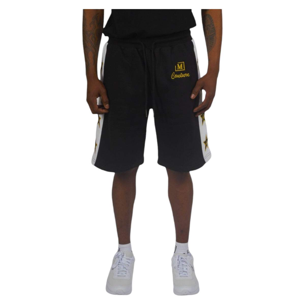 MDB Couture Men's M-Star Fleece Shorts