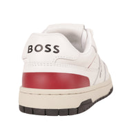 Hugo Boss Kids Lace-Up Leather Retro Sneakers