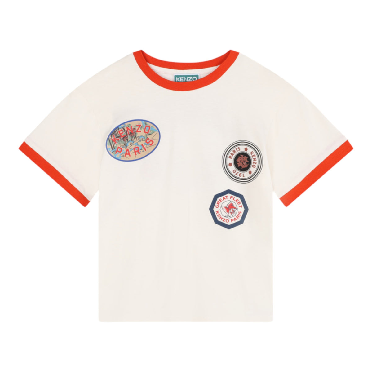 Kenzo Kids Multi-Logo T-Shirt