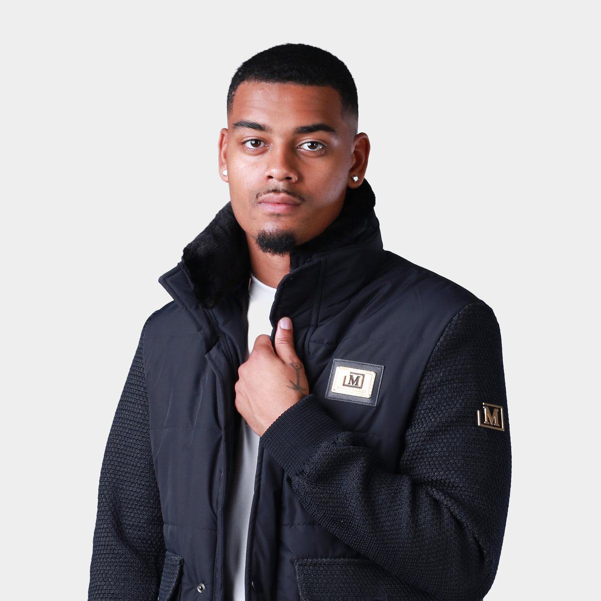 MDB Couture Men's Expedition Jacket - Midnight