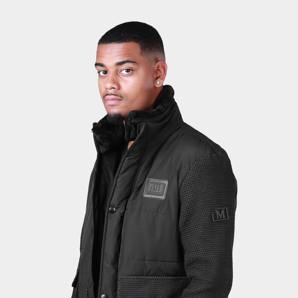 MDB Couture Men's Expedition Jacket - Black