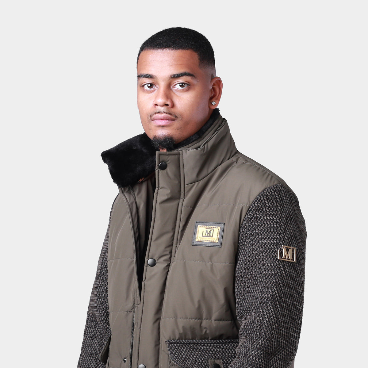 MDB Couture Men's Expedition Jacket - Olive