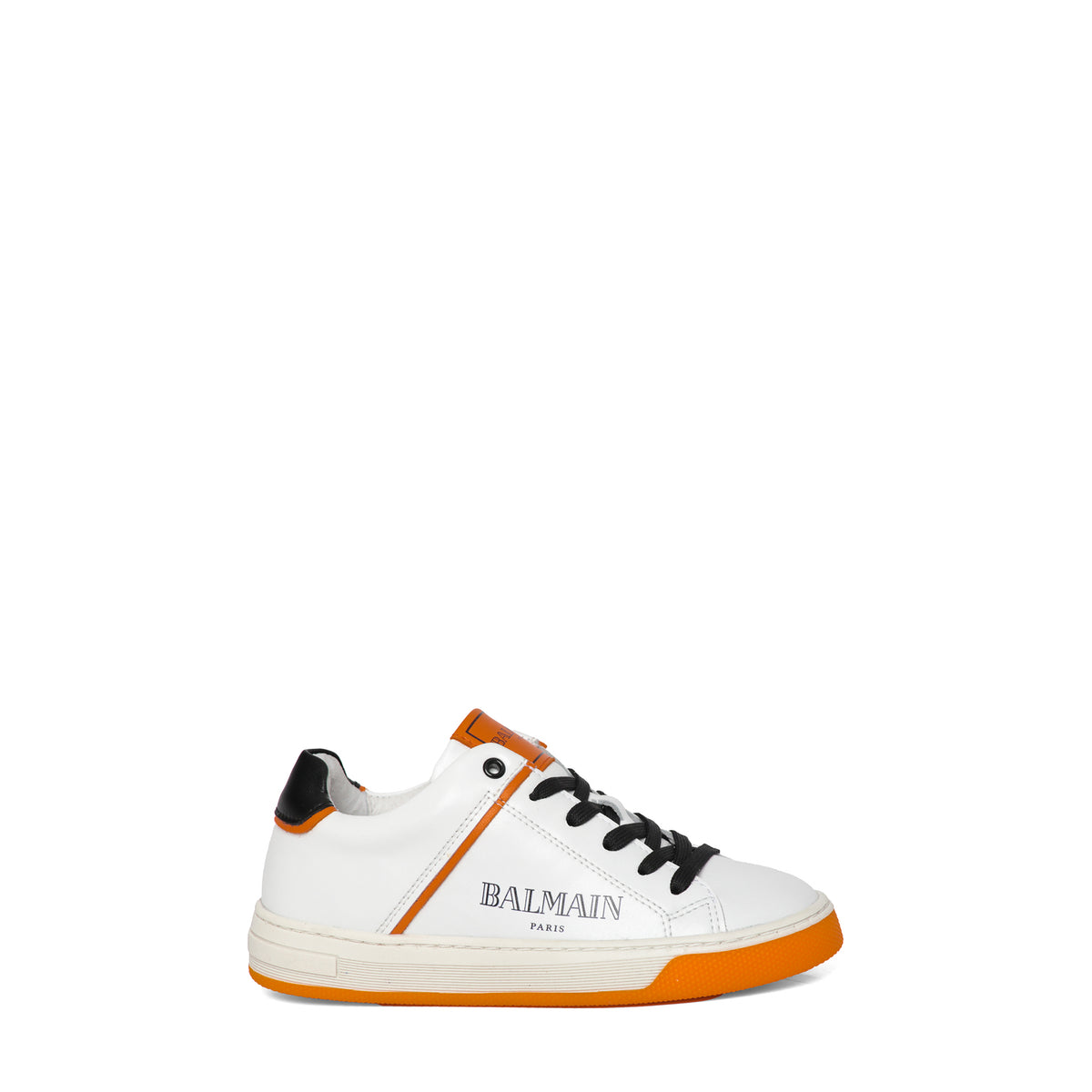 Balmain Kids Contrast Sole Logo Sneakers