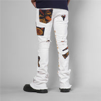 MDB Couture Men's Gallery Threads Stacked Jeans