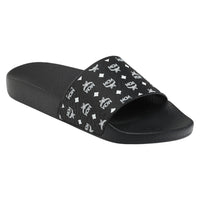 MCM Women's Monogram Print Rubber Slides