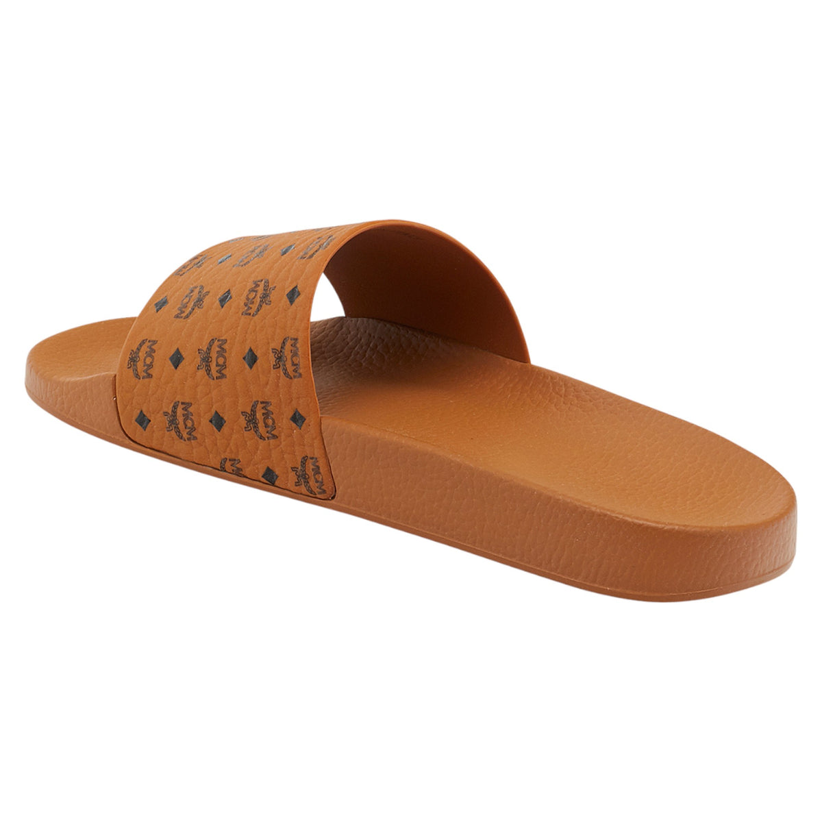 MCM Women's Monogram Print Rubber Slides