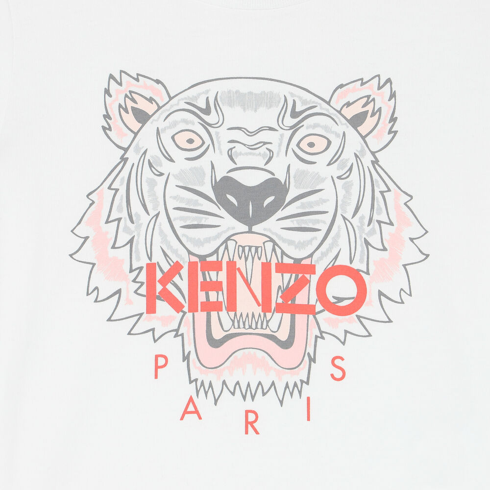 Kenzo Kids Tiger Logo T Shirt Maison d Bouchard