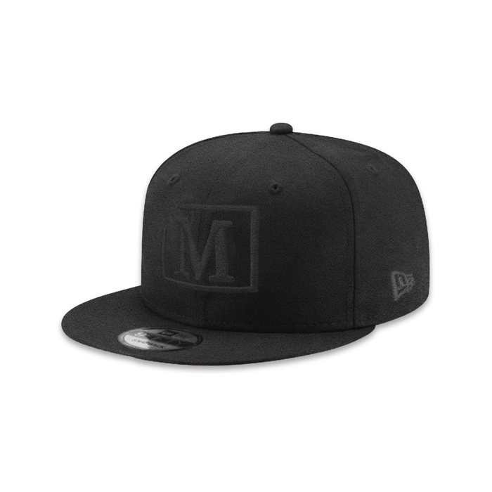 MDB Brand x New Era 9Fifty Suede Embroidered "M" Snapback Cap