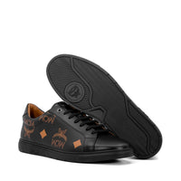 MCM Men's Terrain Lo Sneakers in Maxi Visetos