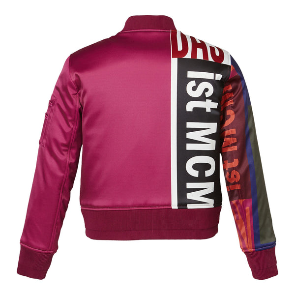 MCM Women's Das Ist Satin Bomber Jacket