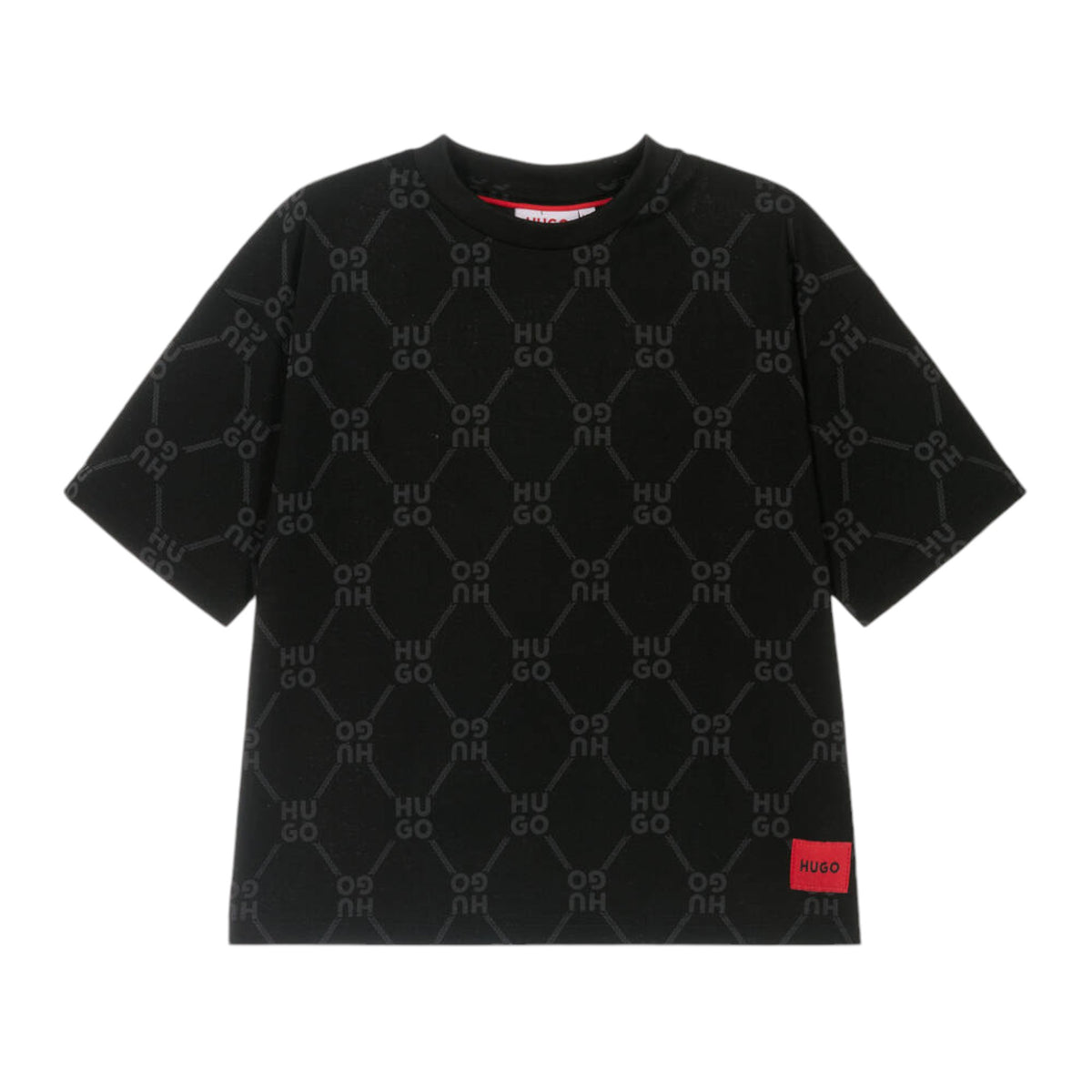 HUGO by Hugo Boss Kids Monogram Logo T-Shirt