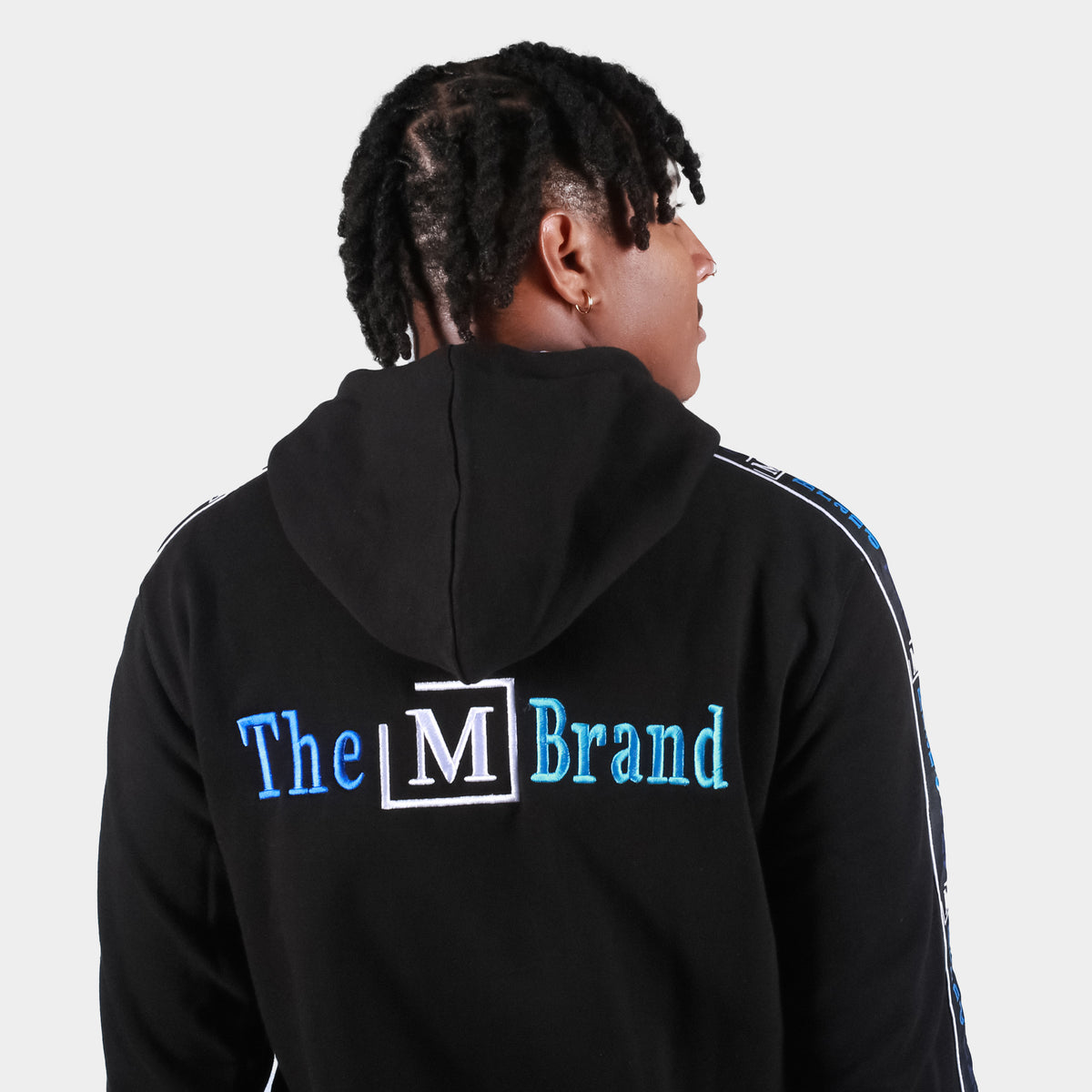 MDB Brand Men's Swirl Hooded Sweatsuit