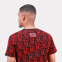 MDB Couture Men's Monogram Woven T-Shirt