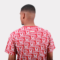 MDB Couture Men's Monogram Woven T-Shirt