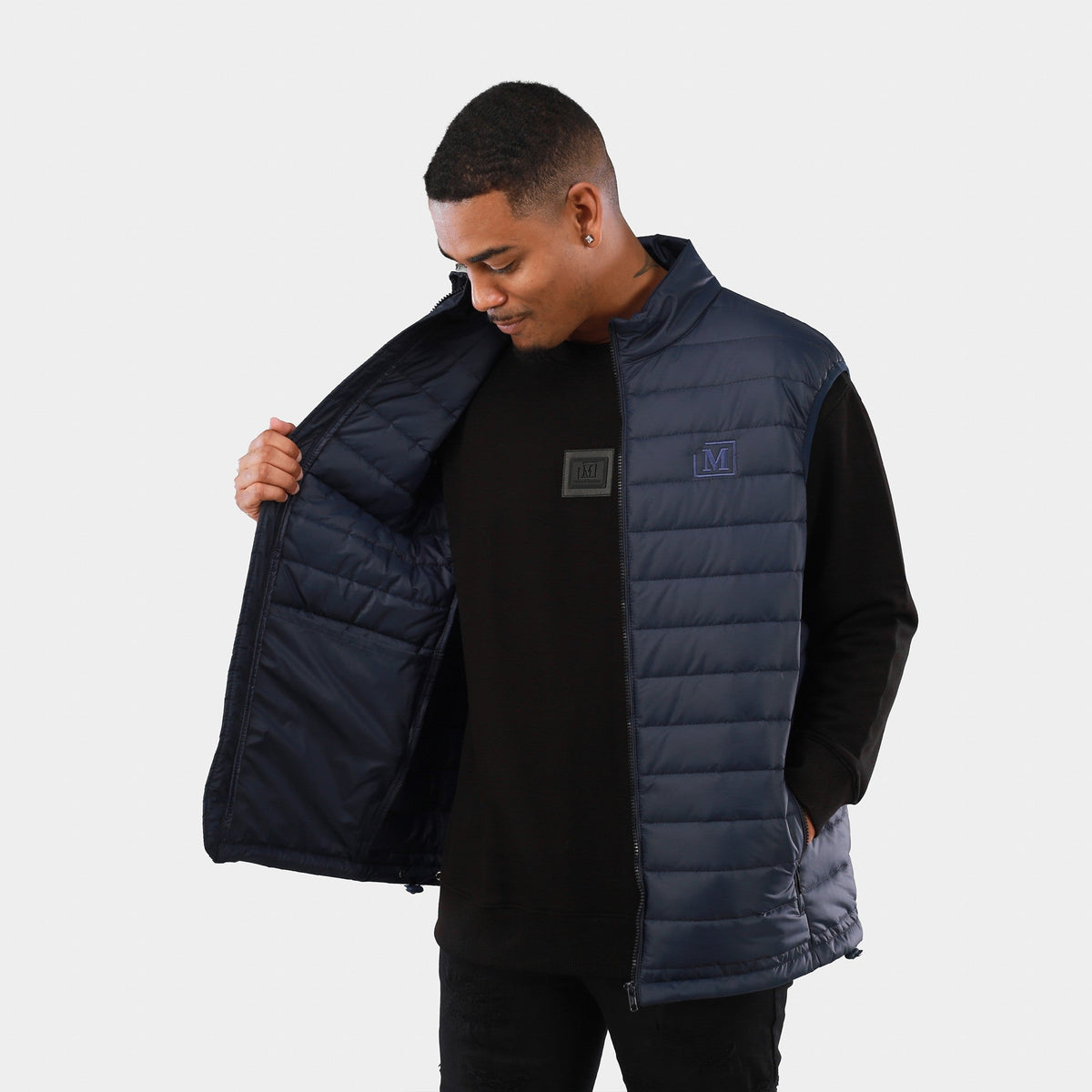 MDB Brand Men's Puffer Vest