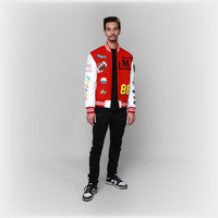 MDB Brand Men's Letterman Jacket