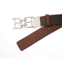 Bally Men's B-Chain 40mm Monogram Belt