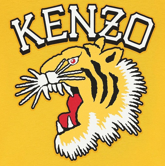 Kenzo Kids Varsity Tiger Logo T-Shirt