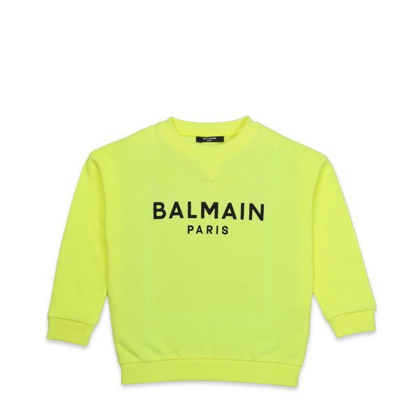 Balmain Kids Logo Crewneck Sweatshirt