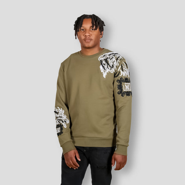 MDB Couture Men's Sauvage Crewneck Sweatshirt