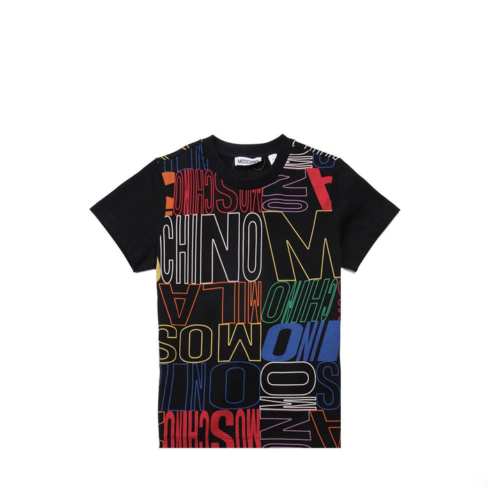 Moschino Kids Graphic Multi-Logo T-Shirt