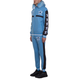 MDB Couture Men's M-Star Fur Hooded Fleece Sweatsuit - Blue