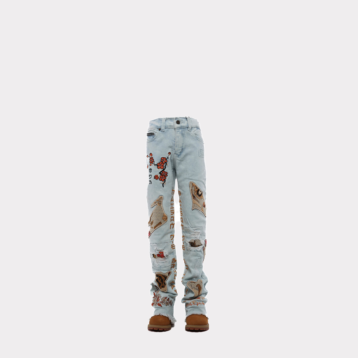 MDB Couture Kids Gallery Threads Stacked Denim Jeans