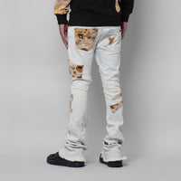 MDB Couture Men's Gallery Threads Stacked Jeans