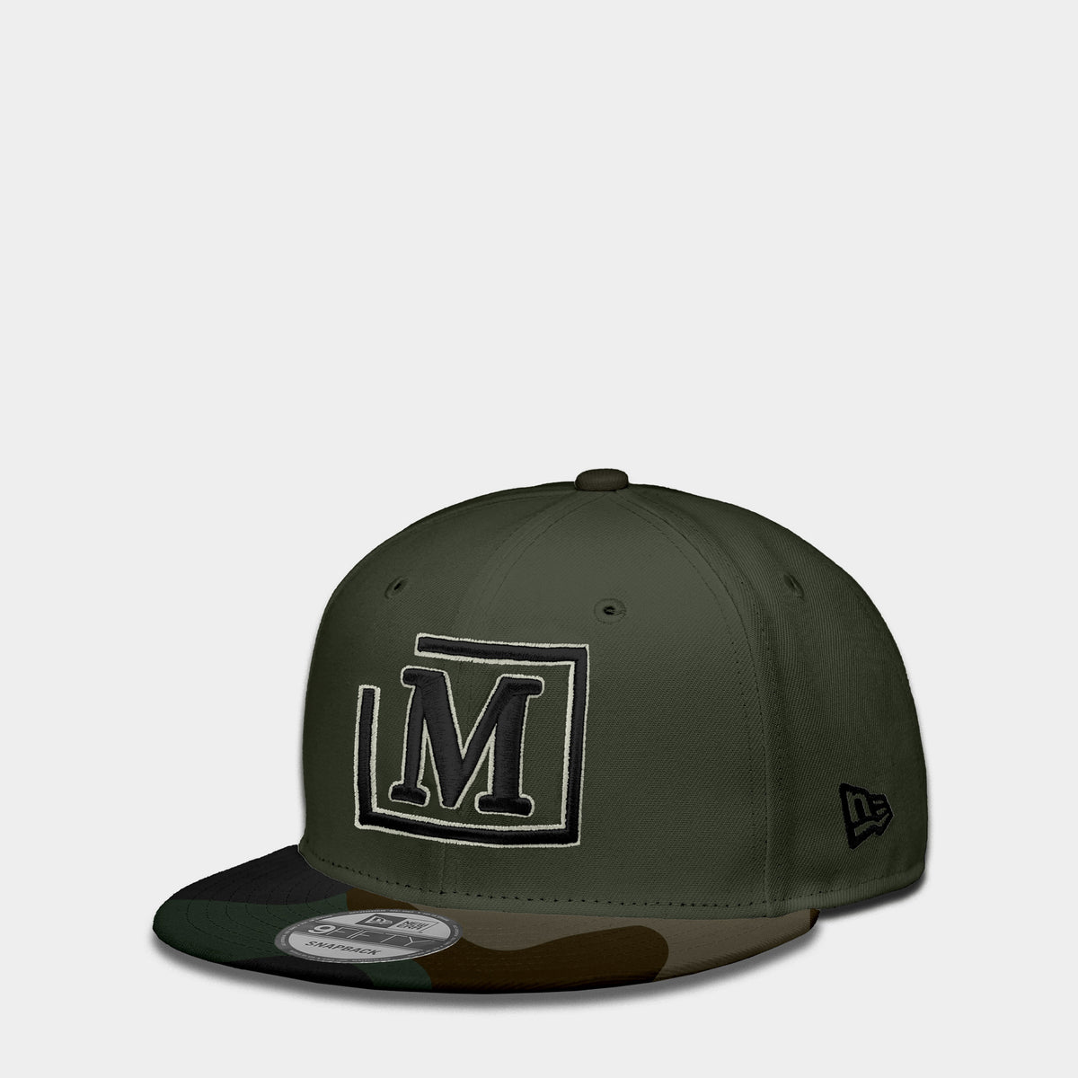 MDB Brand x New Era 9Fifty Embroidered "M" Snapback Cap