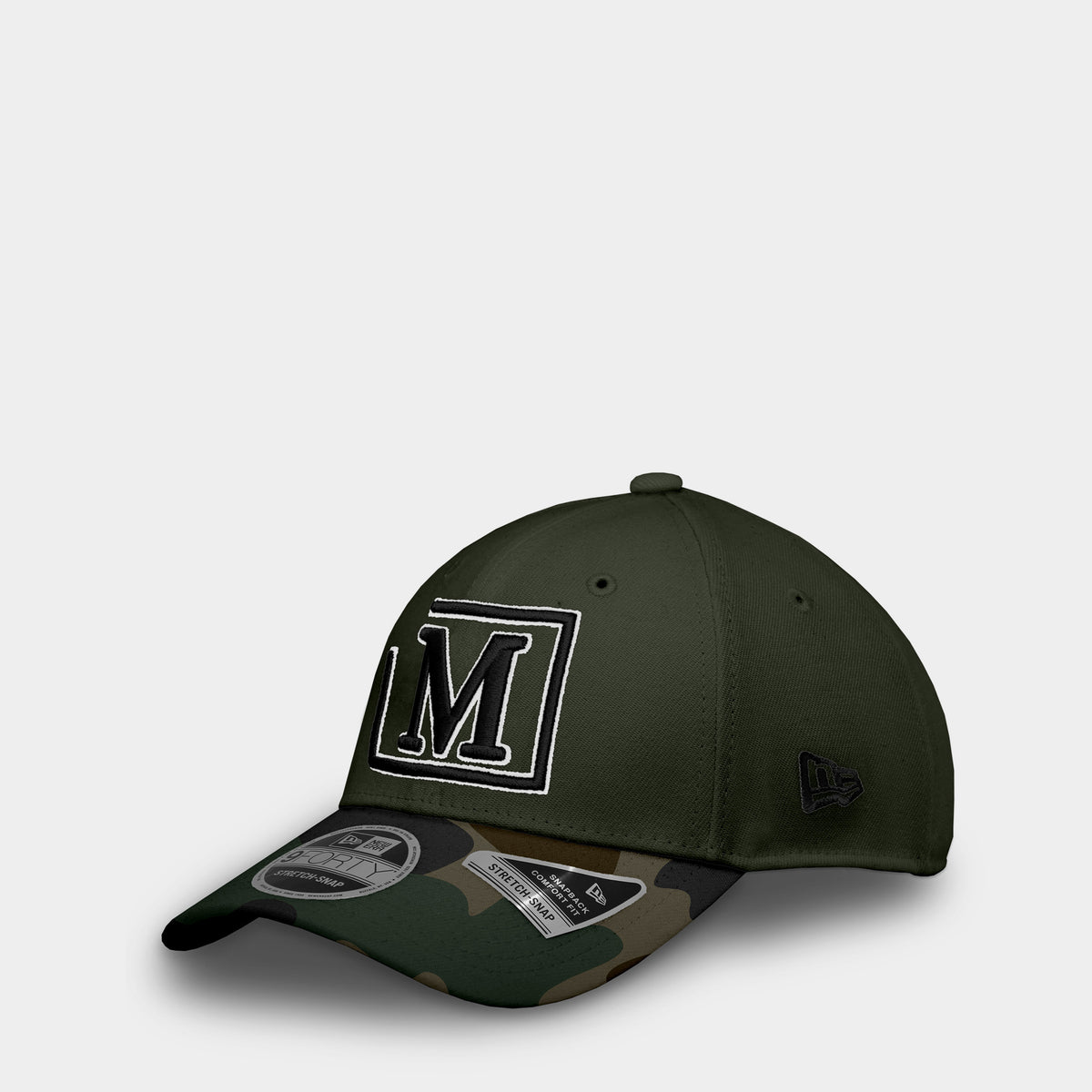 MDB Brand x New Era 9FORTY Embroidered "M" Snapback Cap