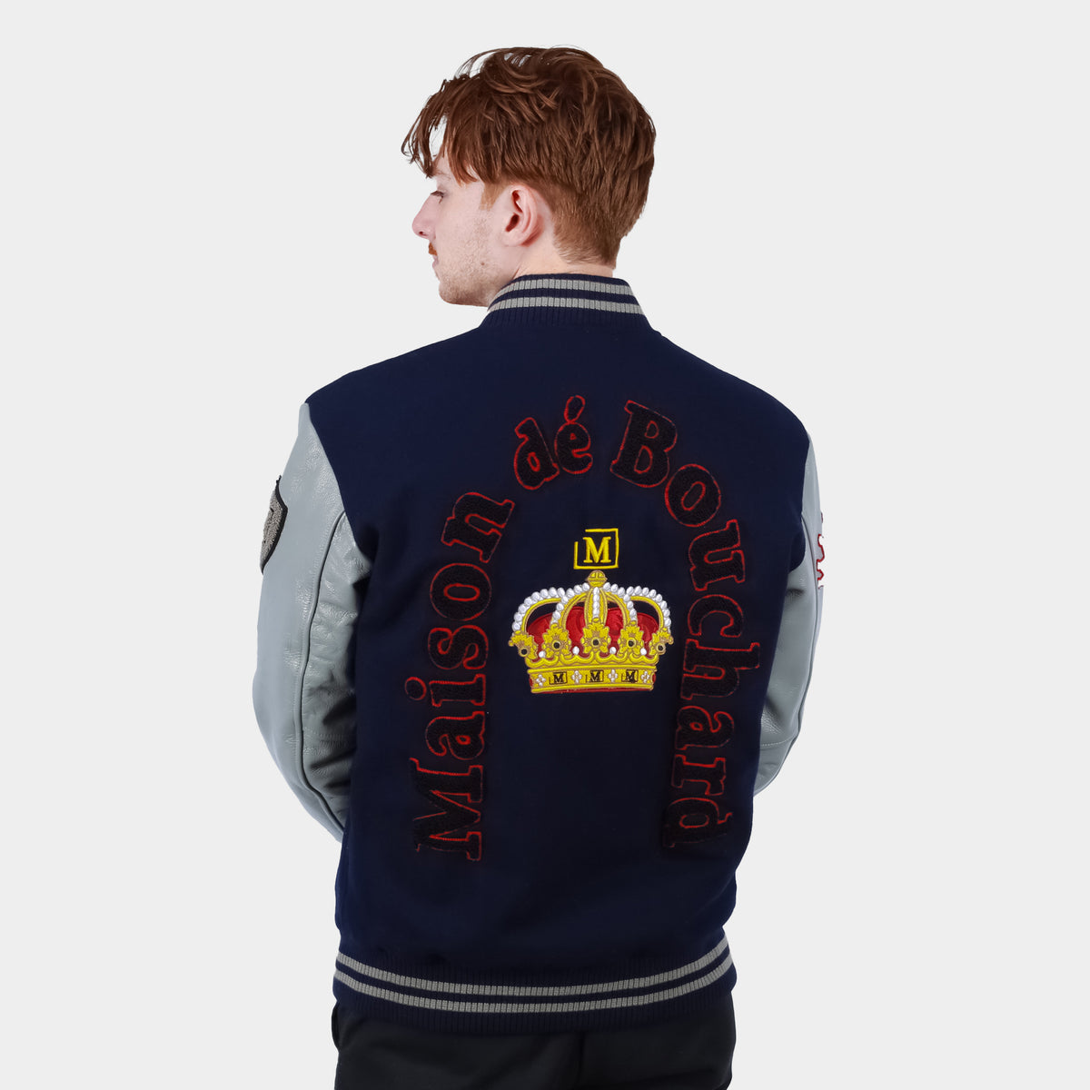 MDB Brand Men's Letterman Jacket