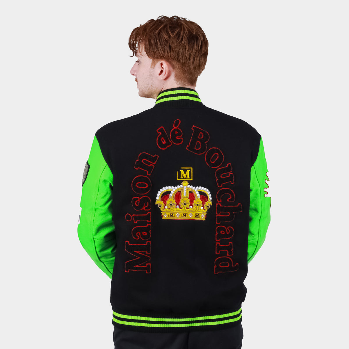 MDB Brand Men's Letterman Jacket