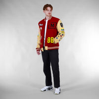 MDB Brand Men's Letterman Jacket