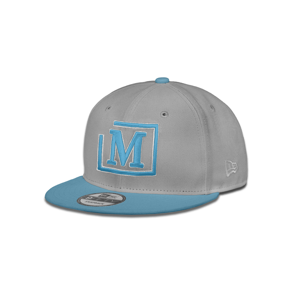 MDB Brand x New Era 9Fifty Snapback Embroidered Baseball Cap - Two Tone