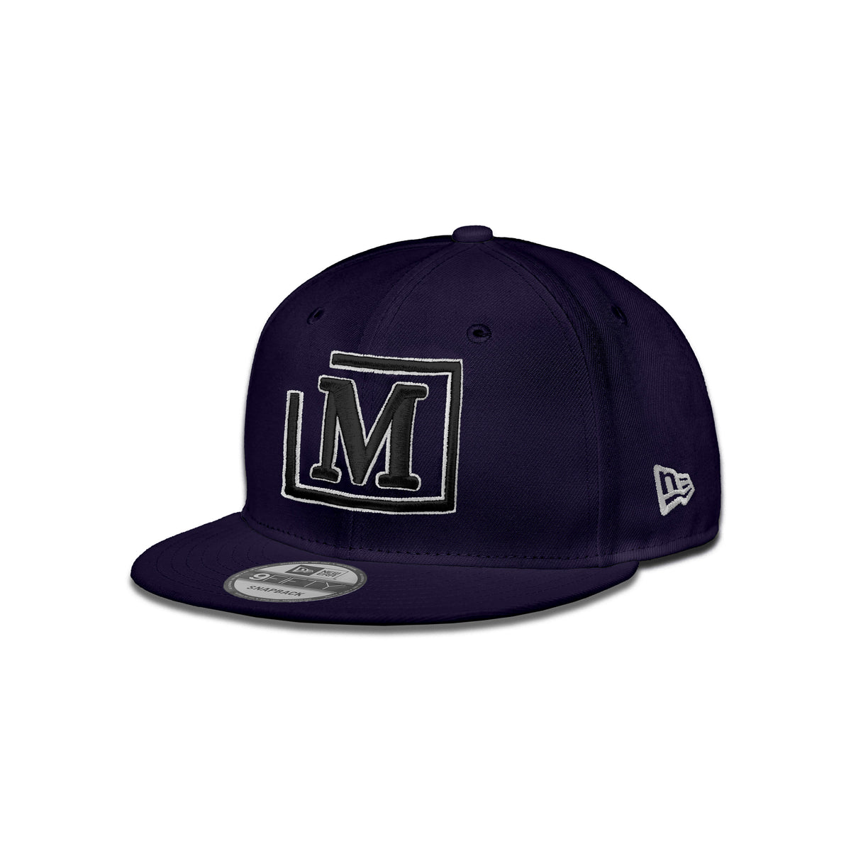 MDB Brand x New Era 9Fifty Snapback Embroidered Baseball Cap - Blue